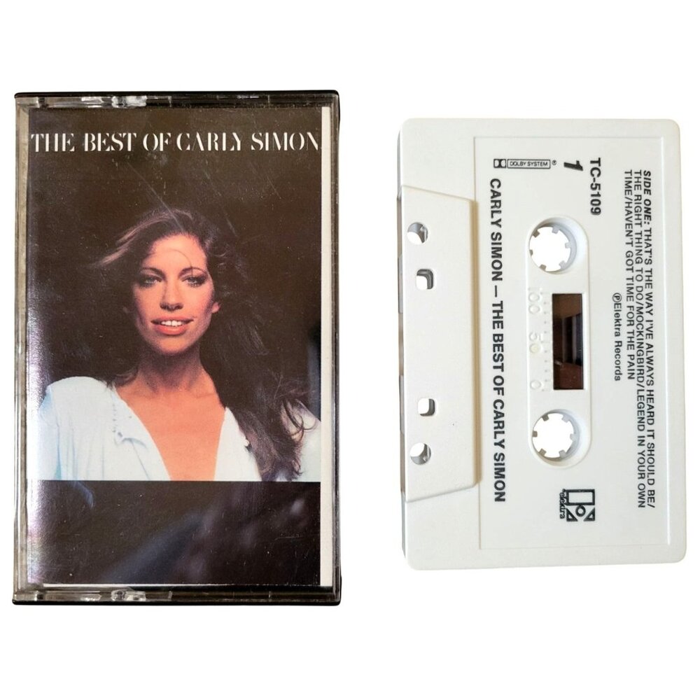 Carly Simon - The Best Of Carly Simon - 1975 Rock Cassette Tape You're So Vain